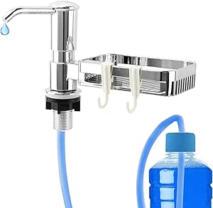 Built-in Soap Pump Dish Soap Dispenser For Kitchen Sink, Built In Soap Ghana Long Spout Dispenser