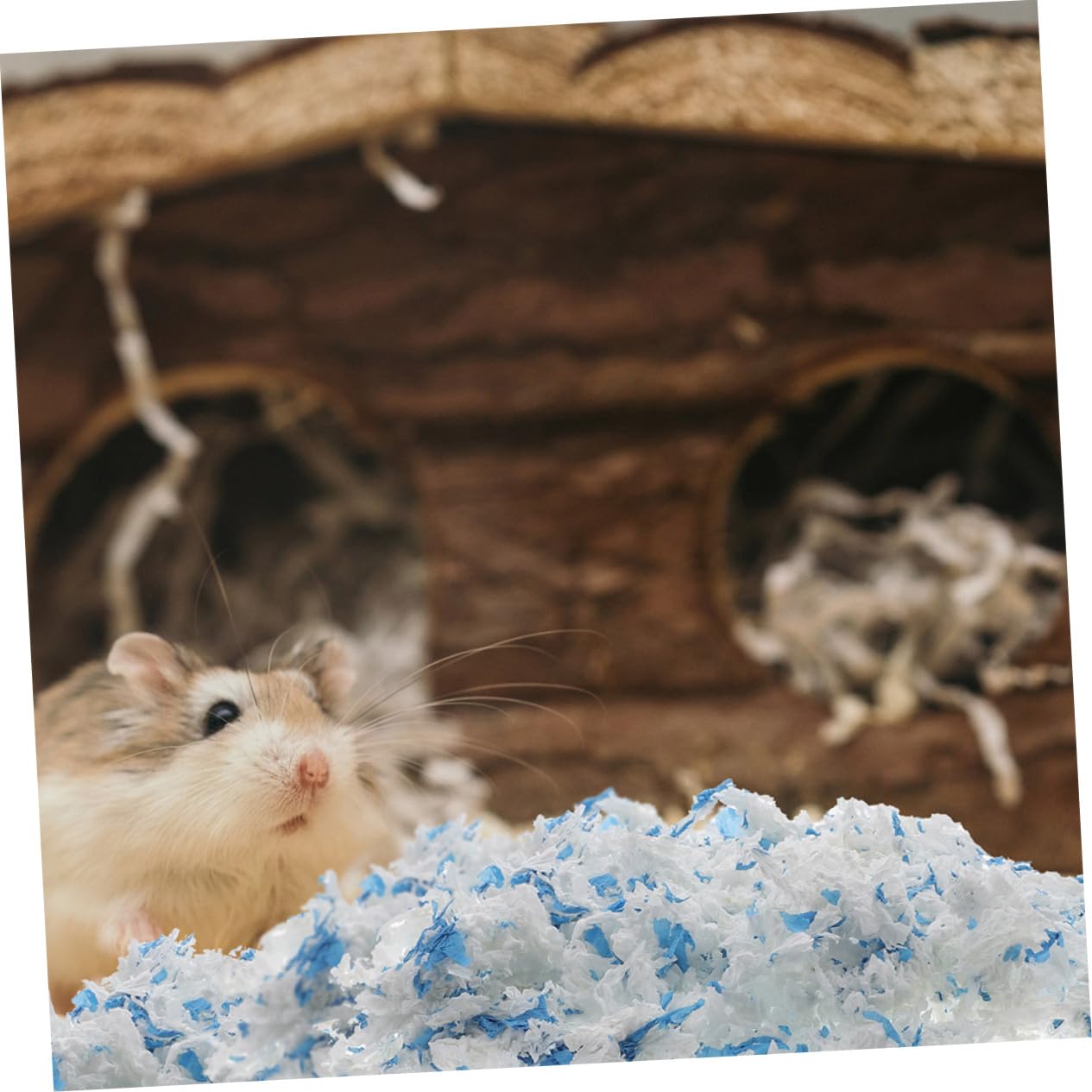 Happyyami 2borse Bedding Carta per Piccoli Animali Lettiera Assorbente e Antiodore per Criceti Porcellini e Conigli Sacchetti