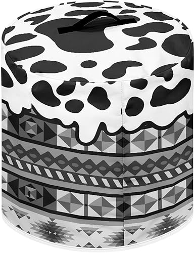 Miniatura 8 de Funda de tela con bolsillos para cocina de Halloween, diseño de murciélagos y estrellas, para decoración de Halloween, a prueba de polvo, para