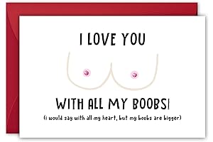 Unique Valentines Day Card for Him | Romantic Gifts for Boyfriend