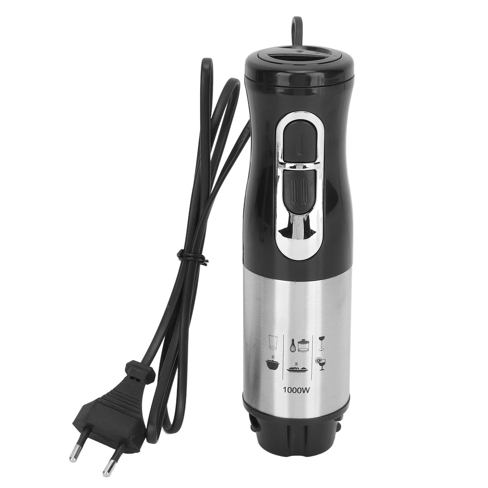 Blender ręczny 4 w 1 elektryczny blender zanurzeniowy trzepaczka do jajek trzepaczka mikser maszynka do mielenia mięsa narzędzie 1000W do kuchni ue wtyczka 220V