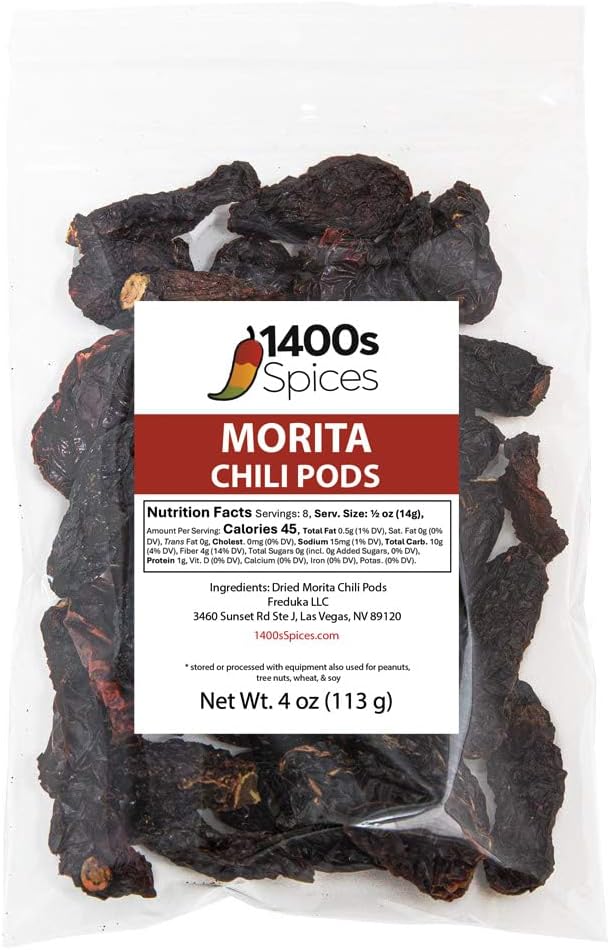 4oz Morita Chipotle Dried Whole