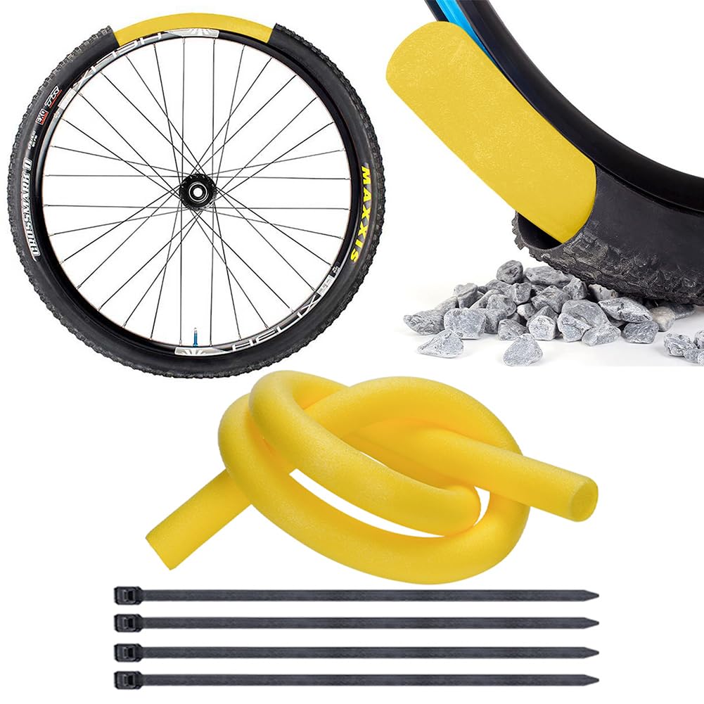 Fodera antiforatura per bici, protezione pneumatici tubeless, inserto spugna per camera d'aria, accessori ciclismo
