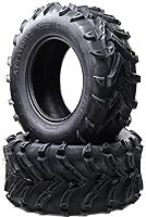Vista 5 de Neumáticos para ATV/UTV de 25 x 8-12 en juego de 2, 25 x 8 x 12, para lodo, arena y todo terreno, neumático sin cámara de 6PR