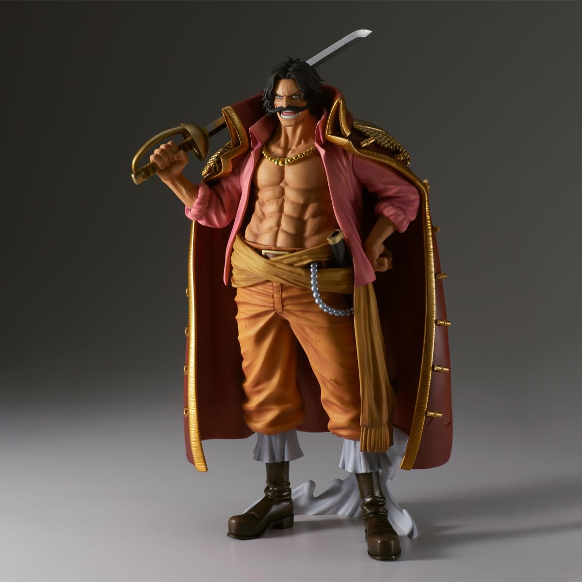 Banpresto BP29535P Figura de Accion GOL D.Roger One Piece, Premium The Brush, 30 cm, Multicolor, Figura Coleccionable, Óptimo para los Fanáticos del Anime