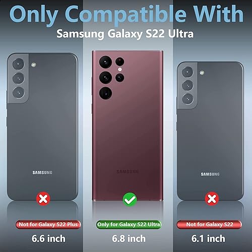 Miniatura 10 de Jeylly Funda para Galaxy S9, funda para Samsung S9, 2 protectores de pantalla resistente a prueba de golpes antideslizante de cuerpo completo