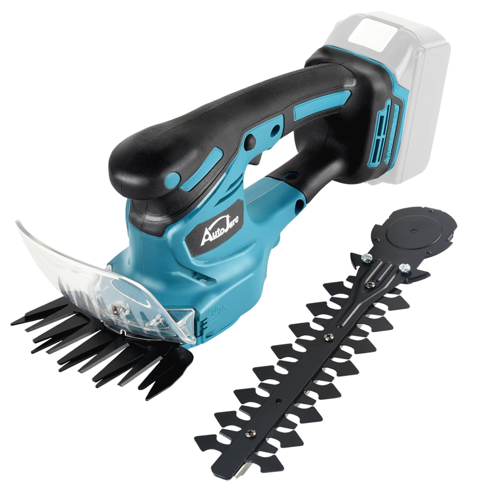 2-in-1 Akku Heckenschere Kompatibel mit Makita 18V ohne Batterie
