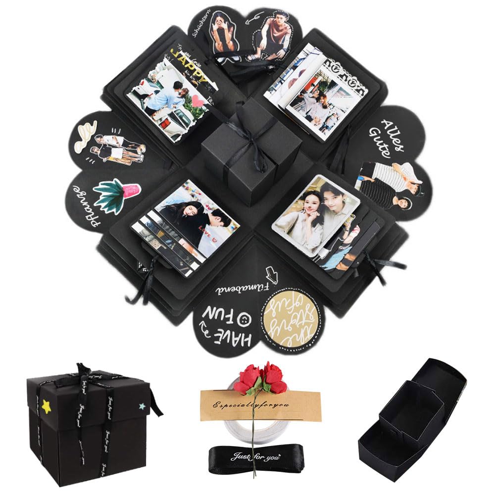 Explosionsbox Geschenkidee für Paare