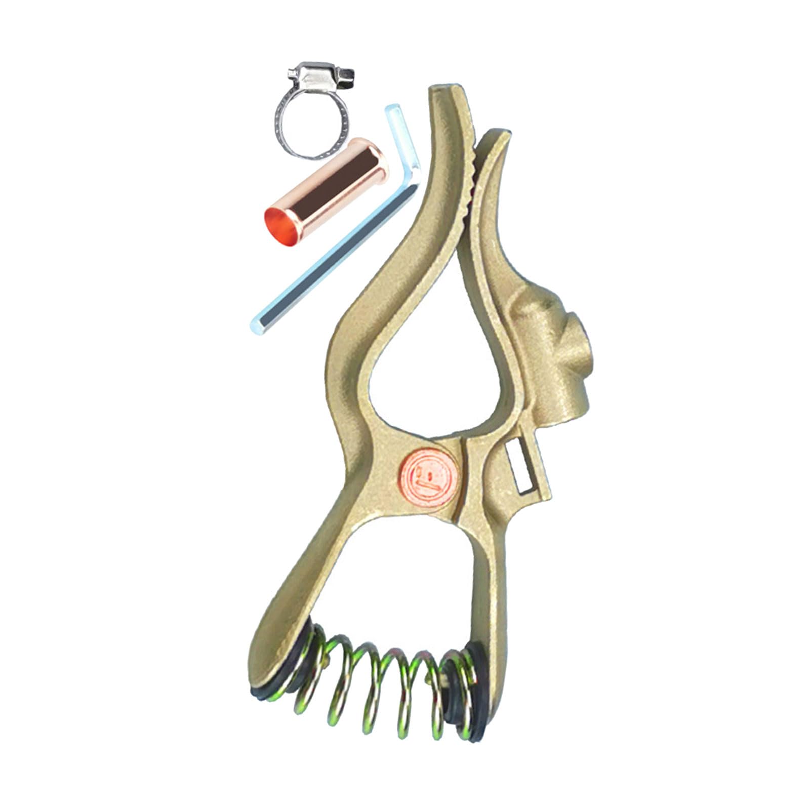 Xjdzineq Standard 300A 500A Copper Ground Clamp Welding Earth Clamp Clip Suitable For Efficient And Safe Welding Tasks Earth