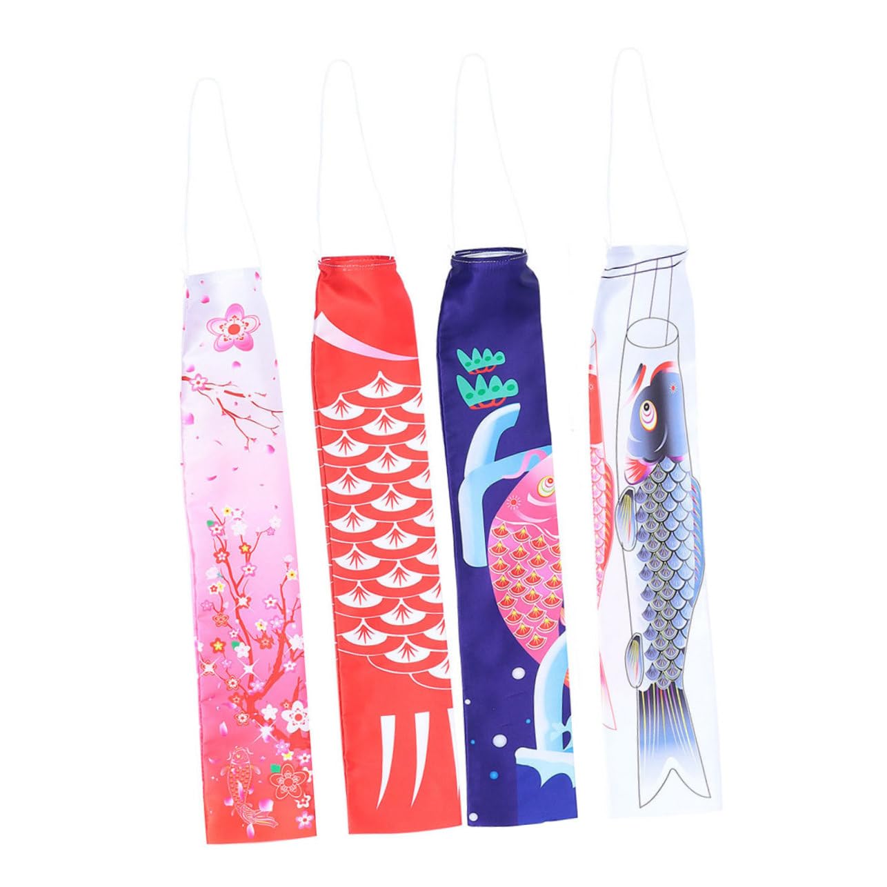 Koinobori décoratifs pour restaurant de sushi et célébrations festives en intérieur