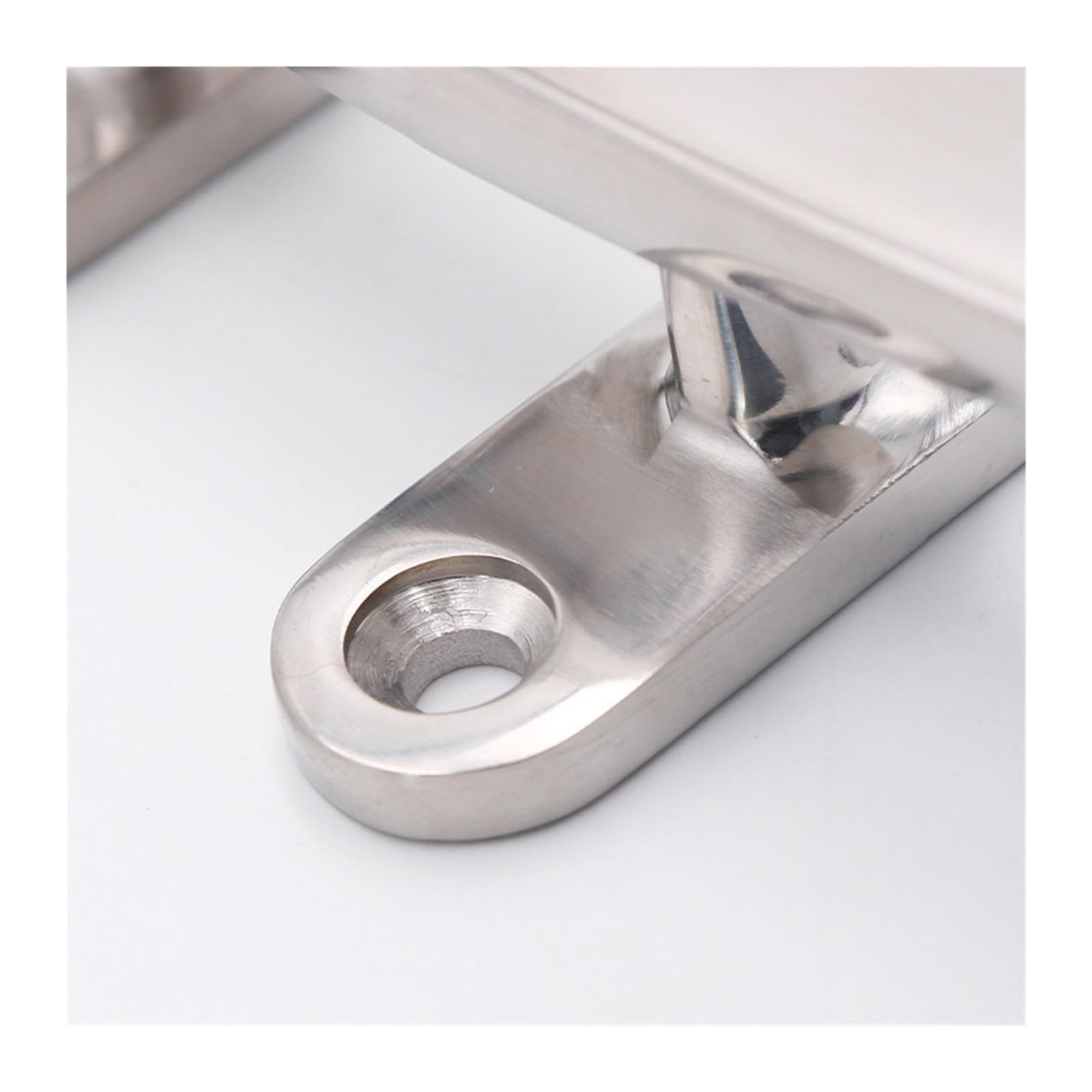 Taquet De Bateau QUARKZMAN 5 Pouces - 4 Pièces En Inox 316, Base Ouverte, Pour Kayak, Yacht, Pêche – Vis Incluses