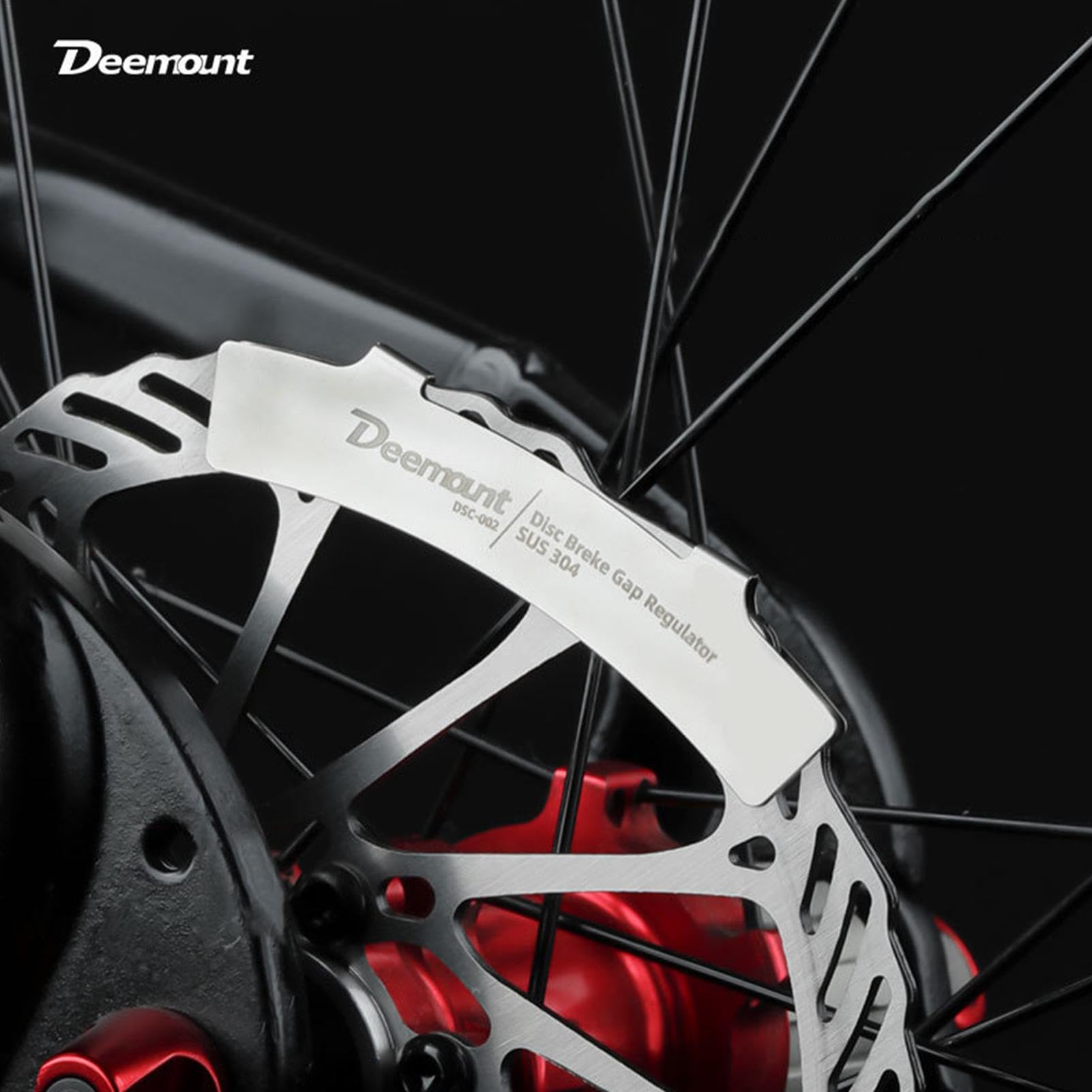 biccycle Disc Brake Pads - bikke Rotor Truing Fork | Brake Correction Brake Pads Gap Regulator | Rotor Centering Gap Setting Install Alignment Adjuster Regulator Tool