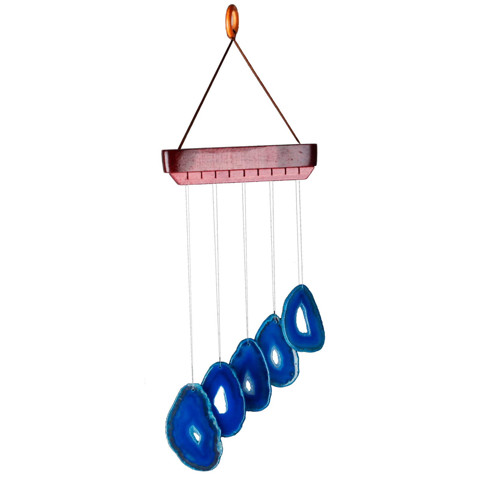 Carillon en agate bleue Mookaitedecor idée cadeau déco maison
