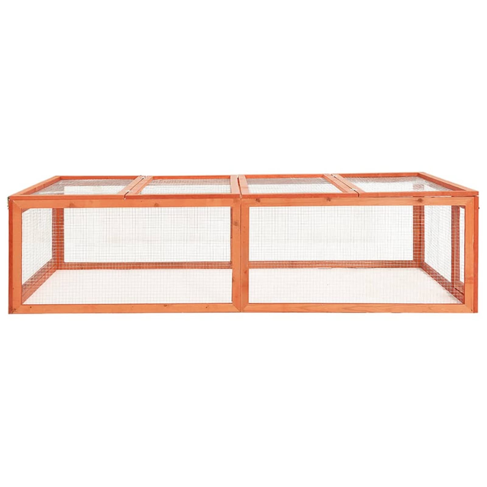 Conejera, XIAOGUANG Jaula Cobaya, Jaulas para Conejos, Jaula Hamster, Casa Conejo, Casita Conejo, Nido Conejo, de Madera Maciza de Abeto 183x90x46,5 cm