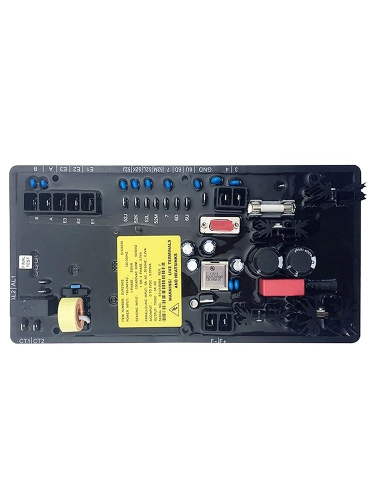 1 pz DVR2000E BE2000E KF-DVR201 scheda regolatore di tensione generatore diesel marino AVR(BE2000E copy)