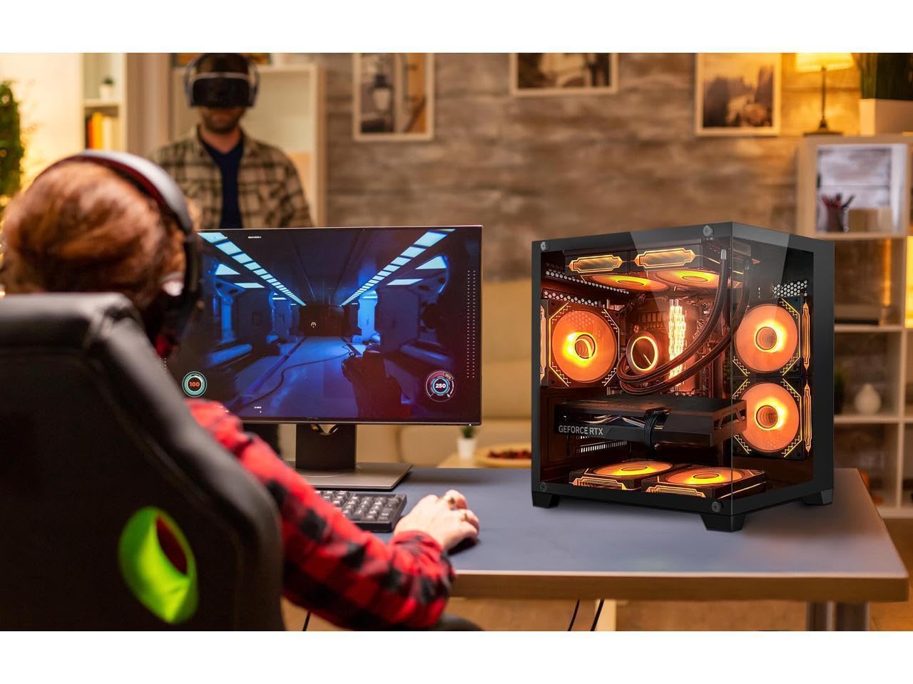 Gaming PC -Intel Core i5-13400F up to 4.6 GHz- GeForce RTX