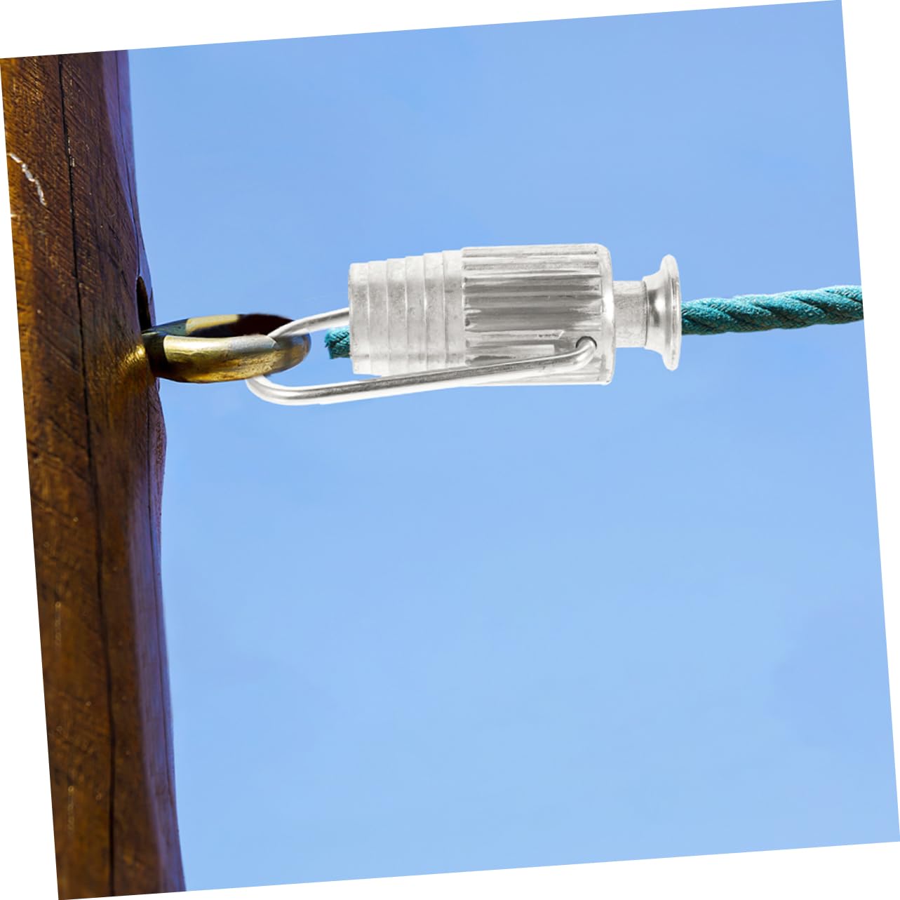 SOLUSTRE 5stücke Metal Clothesline Tightener Aluminium Tensioner Für Wäscheleinen Robust Und Leicht Für Drinnen Und Draußen Rostfrei Und Langlebig