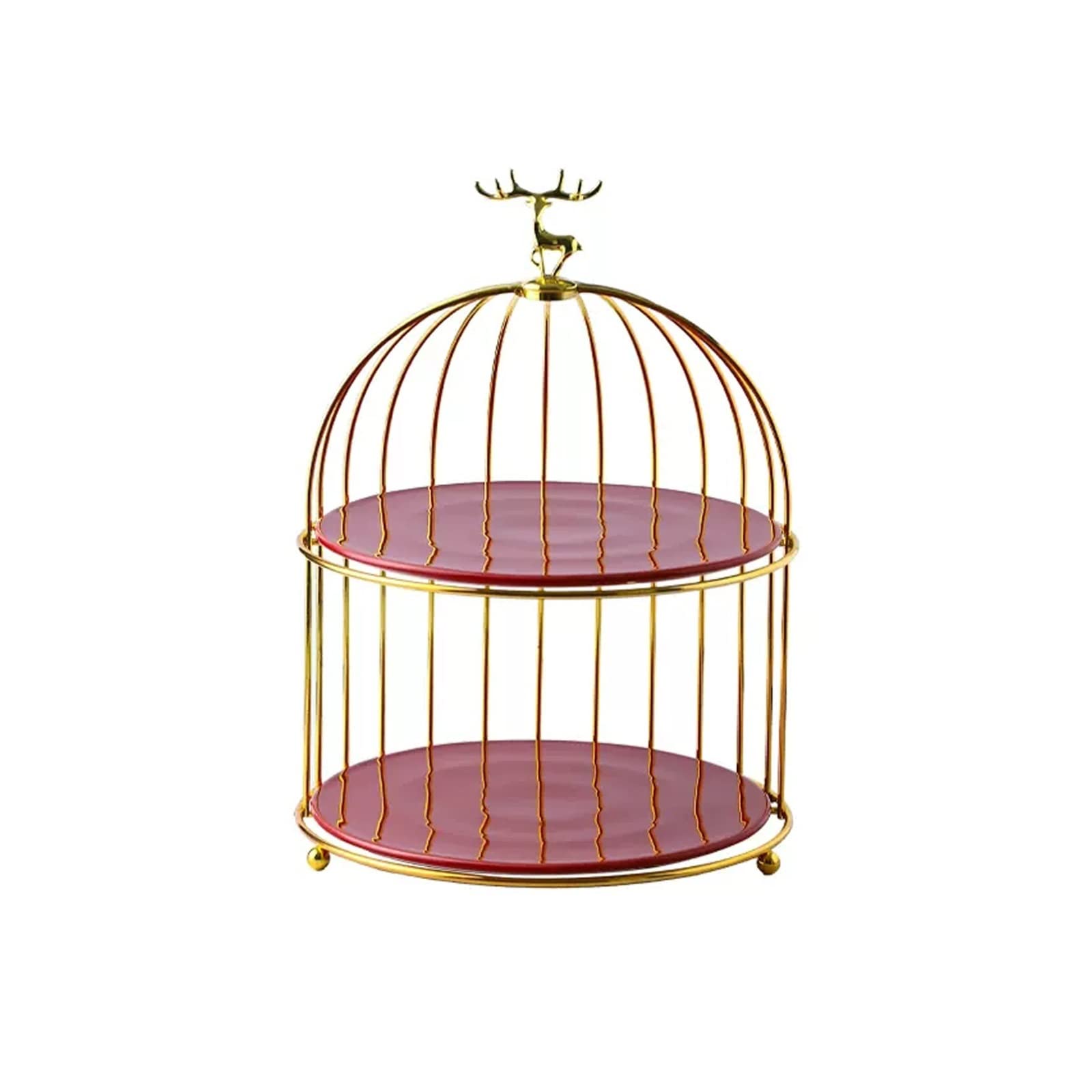LUCBEI Kuchenständer ServierStänder Hochzeits-Dessert-Stand Hochzeitstorten-Tablett Mehrschichtiger Lebensmittel-Ausstellungsstand Nachmittagstee-Snack-Tablett-Ständer Tortenständer (Color : 05)
