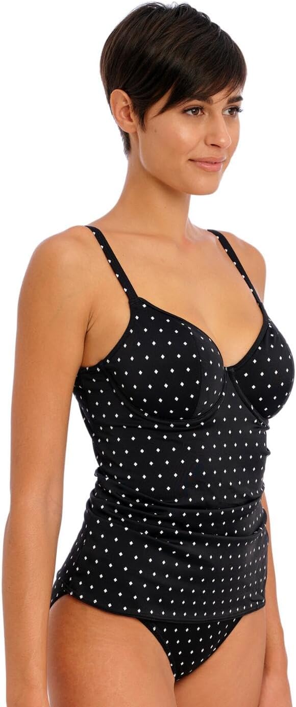 Freya Womens Jewel Cove Underwire Tankini Top - Image 5