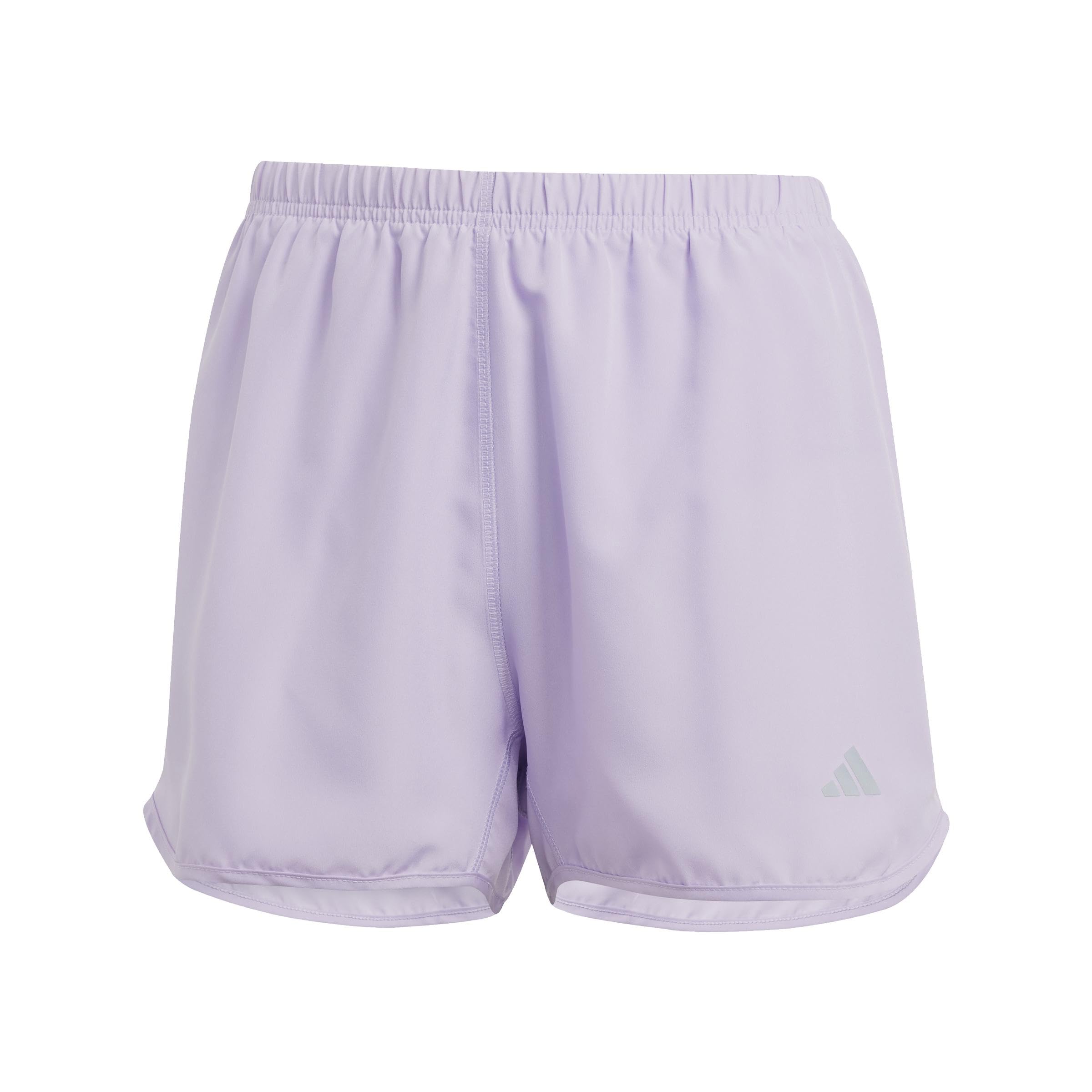 adidas Women's Run It Shorts, Powder Plum, L Long