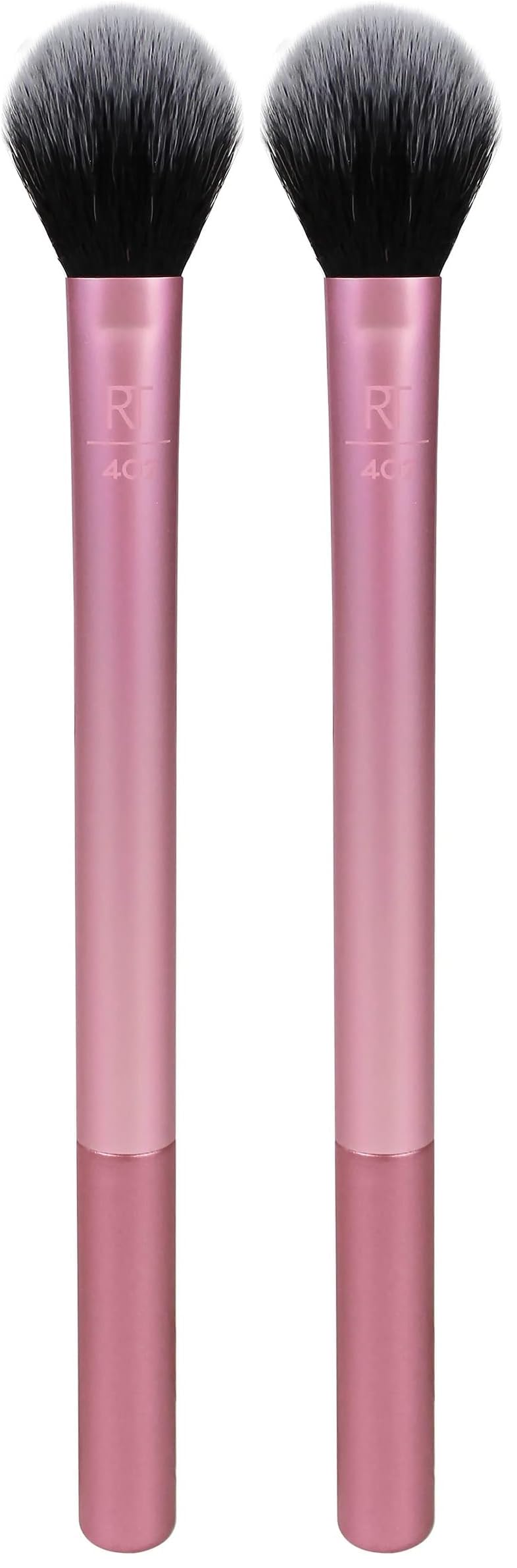 Real Techniques Expert Face Makeup Brush, For Liquid and Cream Foundation, Blush, and Bronzer, Buildable Coverage for Base Makeup, Dense, Synthetic Bristles, Vegan and Cruelty-Free, 1 Count — view 9