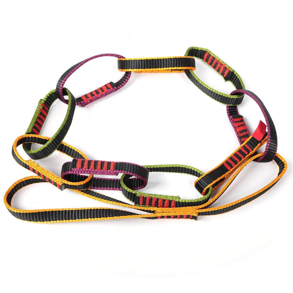 Sicherheit Daisy Chain Rope Outdoor Nylon Kletterausrüstung Downhill Yoga Daisy Strap Belt