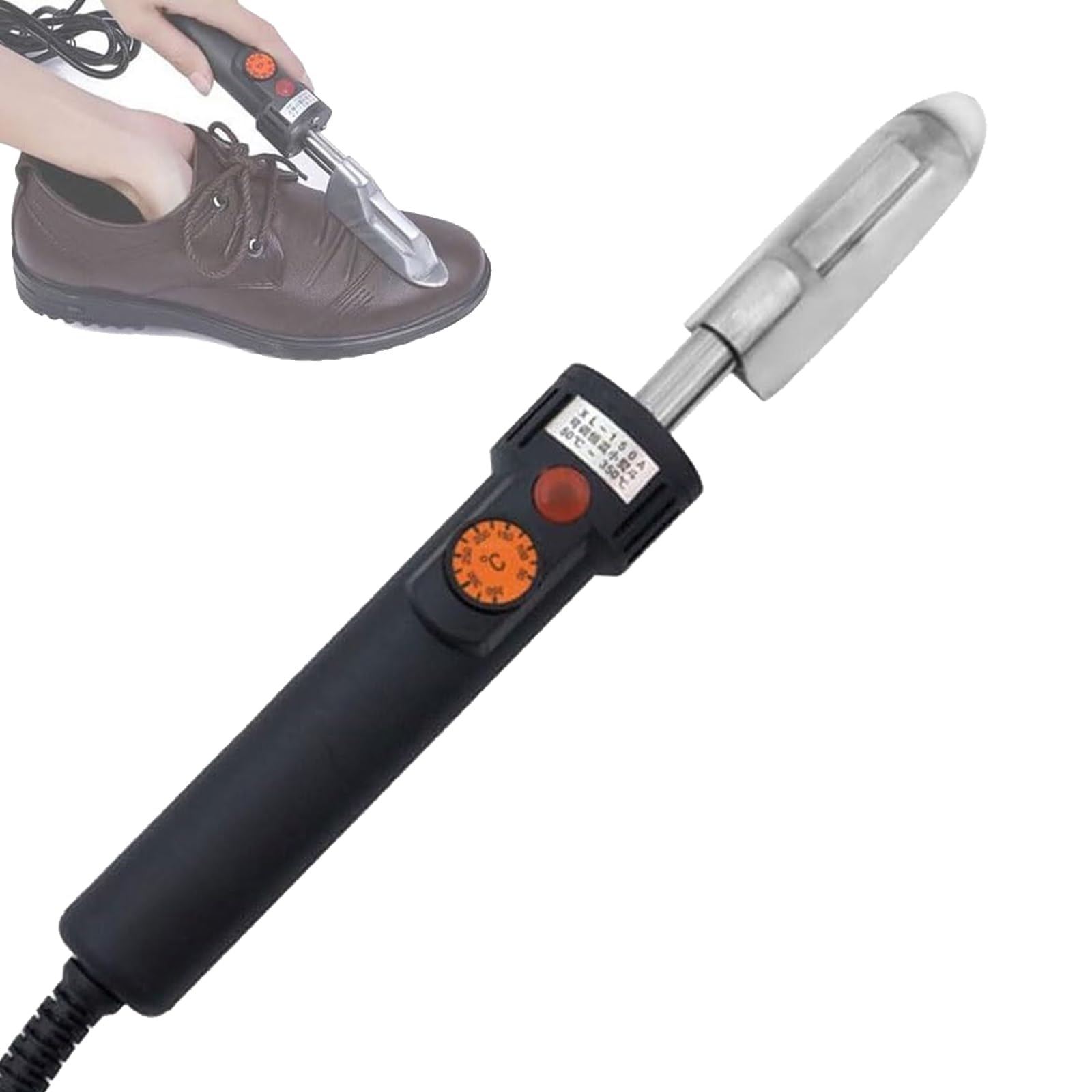 Fer à repasser pour cuir 150W à température réglable