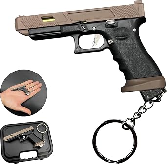 Mini Gun Keychain