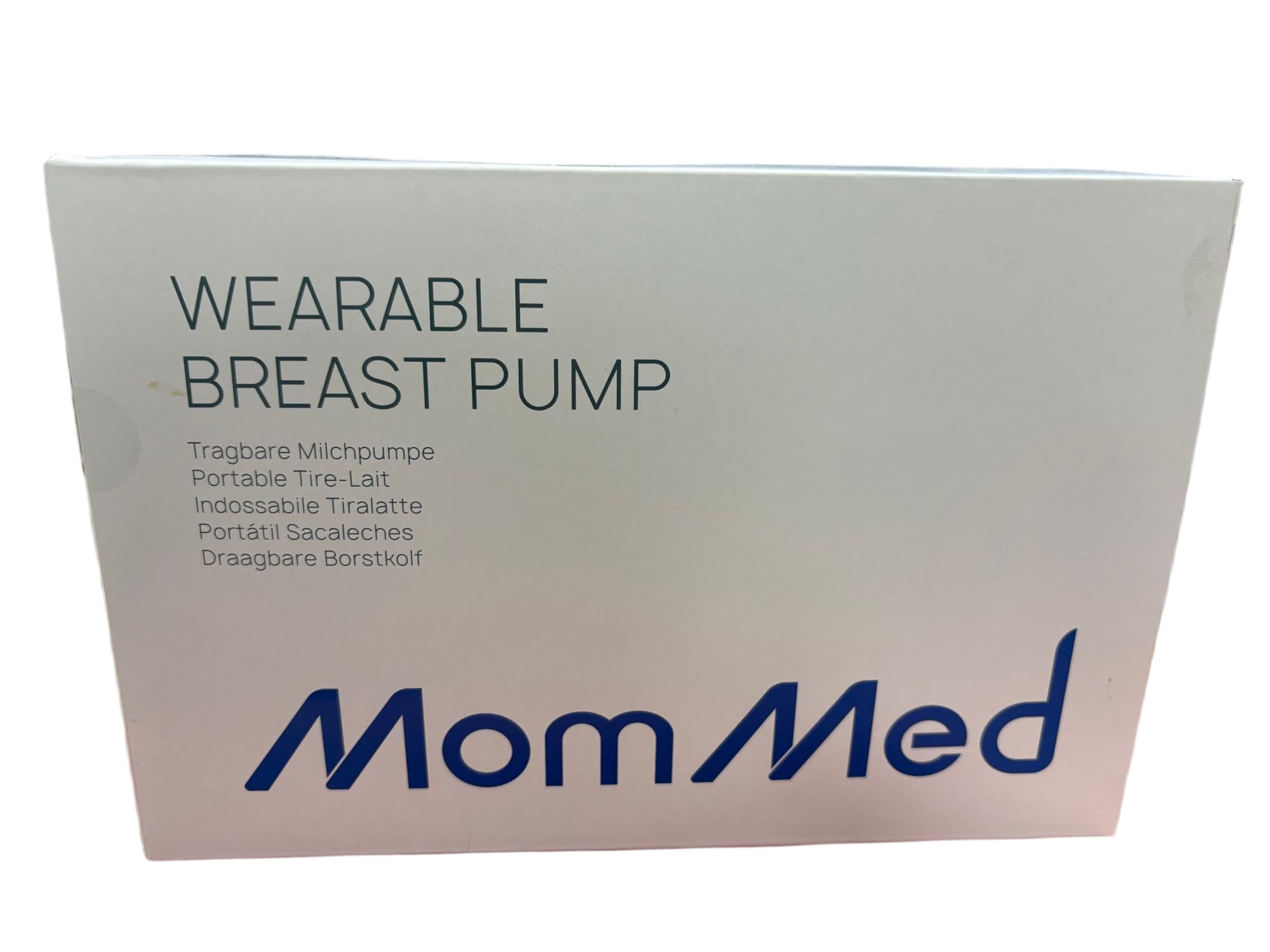 MomMed S21 Wearable Breast Pump - Smart Display, Leak-Proof Design, Hands-Free Double Portable Electric Breast Pump with 3 Mode &12 Levels - 24mm Shield & 6 Pairs of Flange Inserts (17mm, 19mm, 21mm)