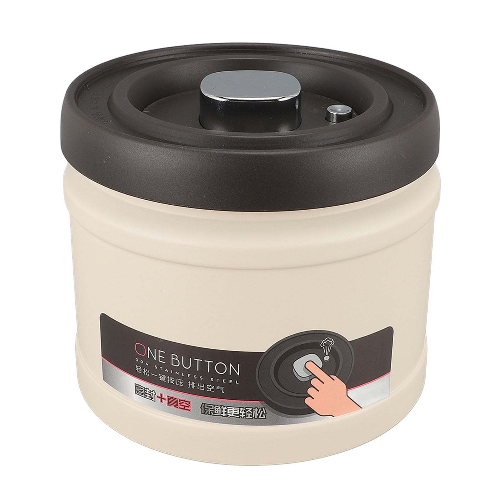 Contenedor de café hermético de acero inoxidable y frasco de vacío de 1100ml para cocina