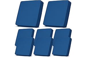 DMSKY 8-Piece Waterproof Patio Chair Cushion Covers