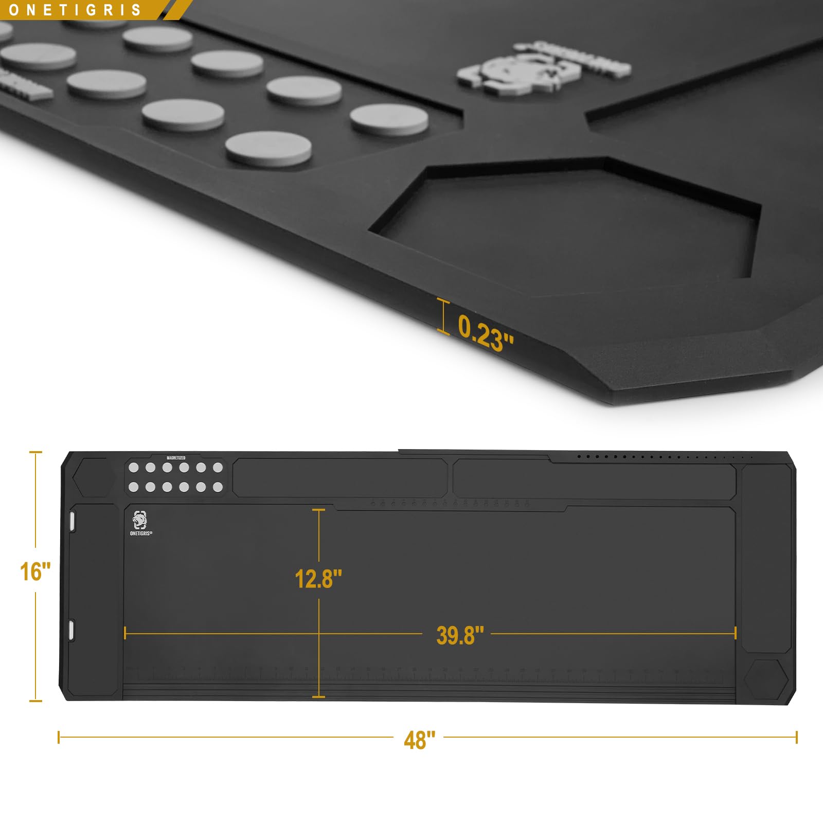 Magnectic Mat Snapklik.com : OneTigris Gun Clean Mat Magnectic For Table, Extra Large ...