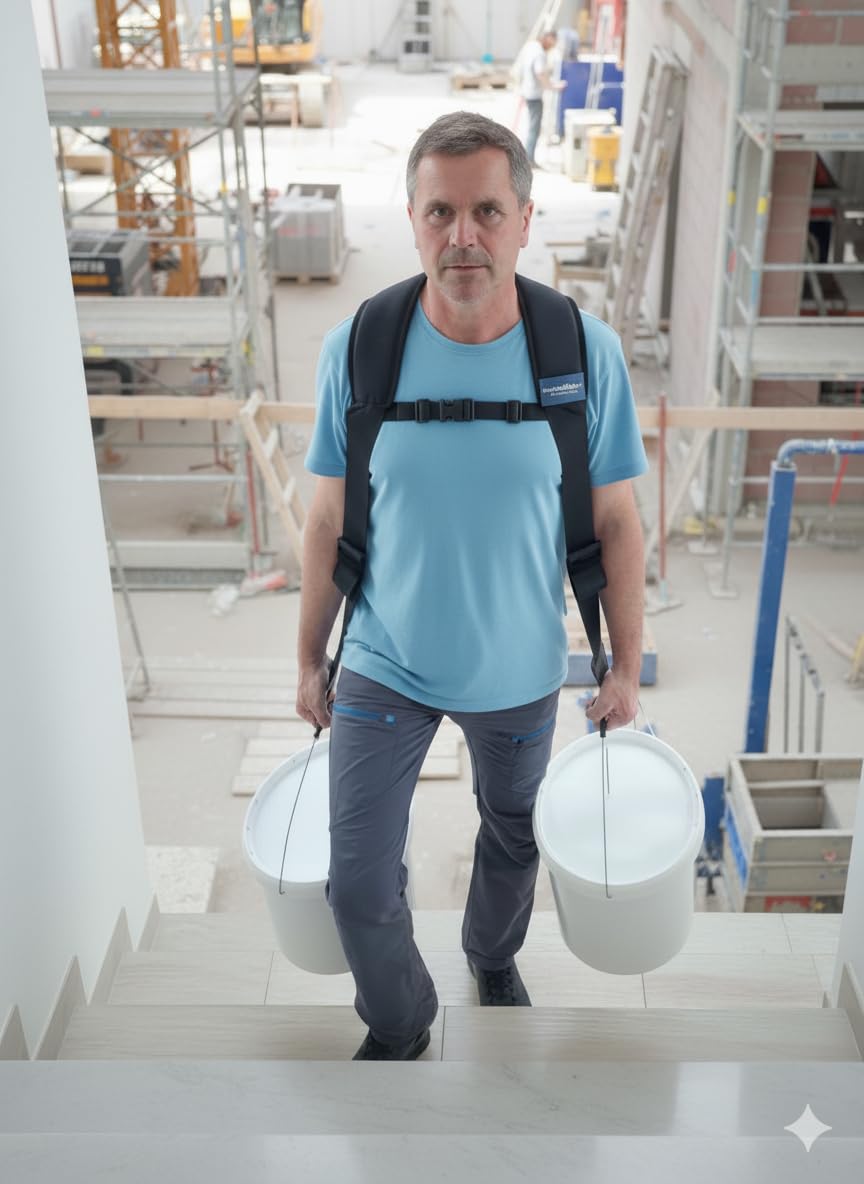 "ONE-MAN LIFTING STRAP" (Erweiterte Körpereinstellungen im Schulterbereich)
