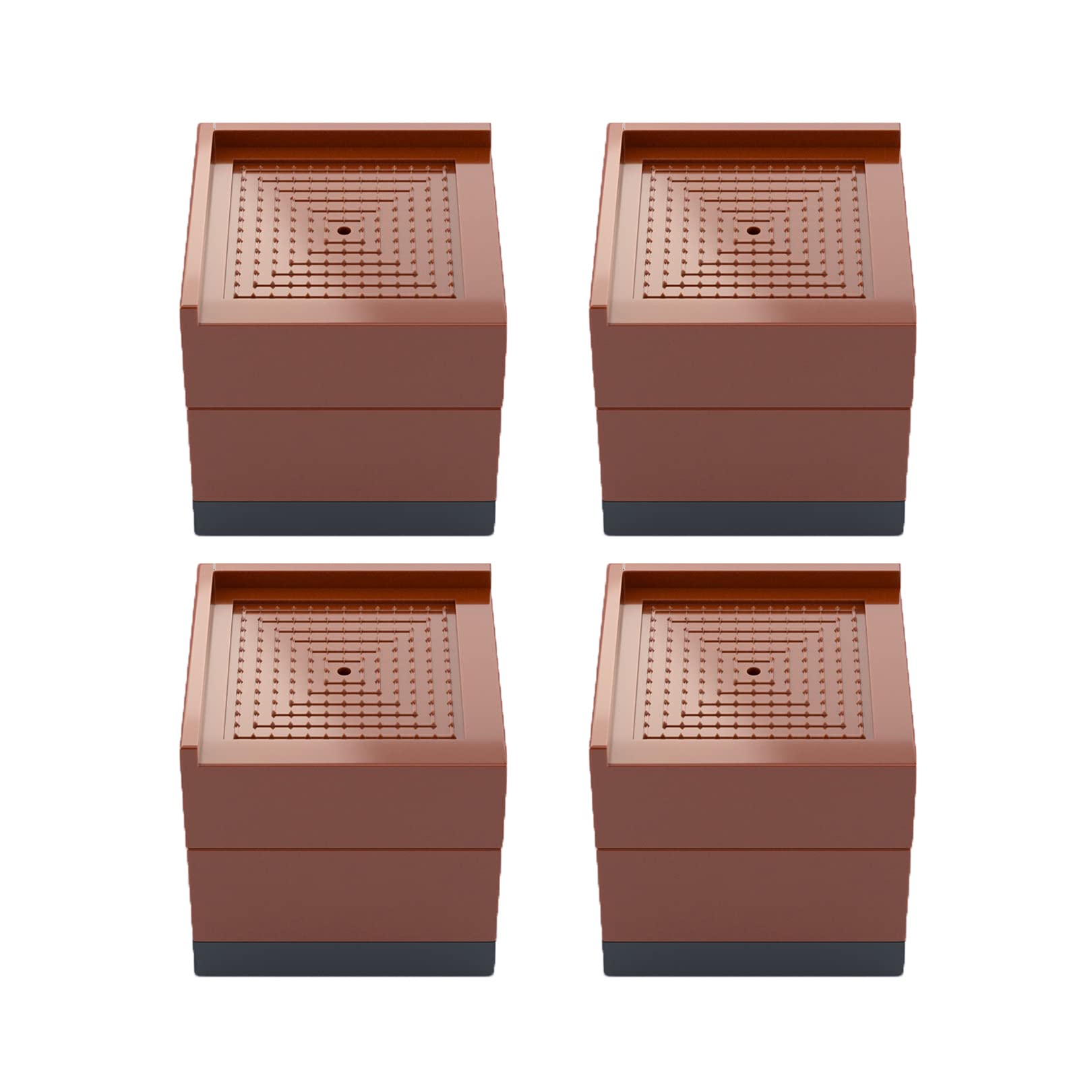 5,8 * 5,8 cm Elevadores para muebles Elevadores de cama Patas para muebles Patas para Mesa Silla Patas para gabinete Patas antideslizantes para muebles Reemplazo Elevadores para mu
