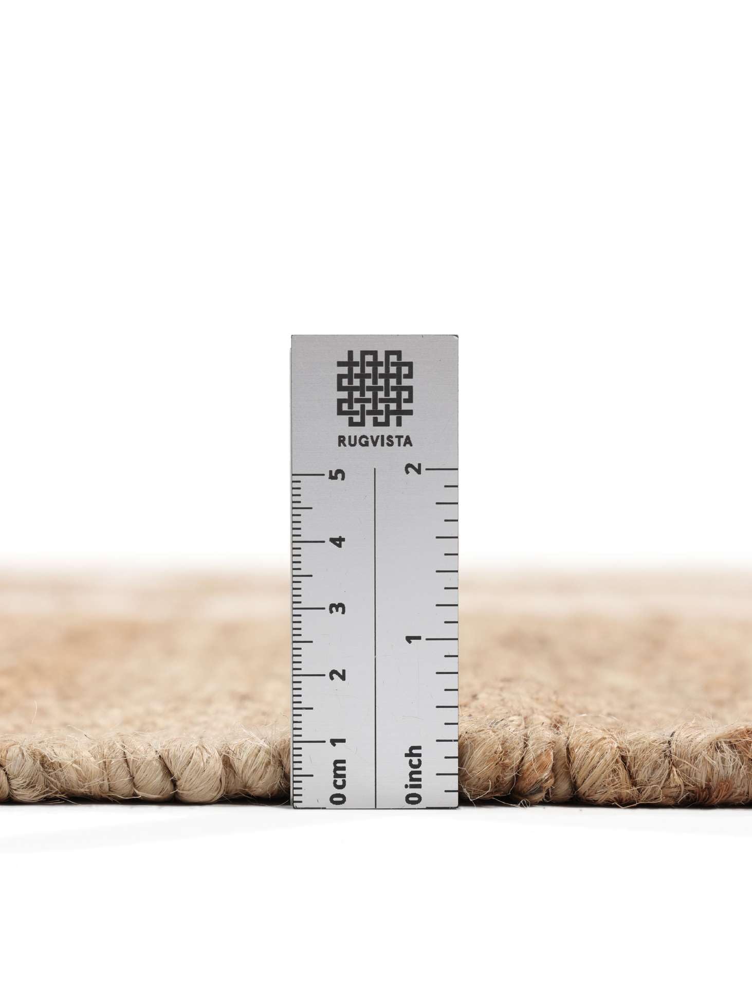 RugVista Solista Flag Jute Alfombra, 200 x 300 cm, Beige/Natural | Modernas, Rectangular, Pelo medio, Limpieza en seco, Sala de estar, Dormitorio, Cocina