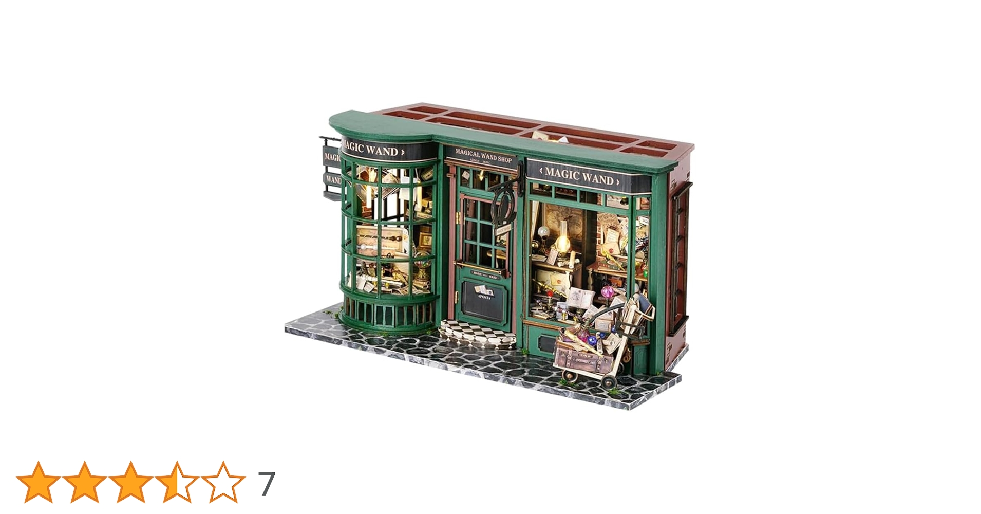 ドールハウス　ミニチュア　キット　「magic house 魔法の杖店」 ドールハウス 手作りキットセットミニチュア Magic house 魔法の