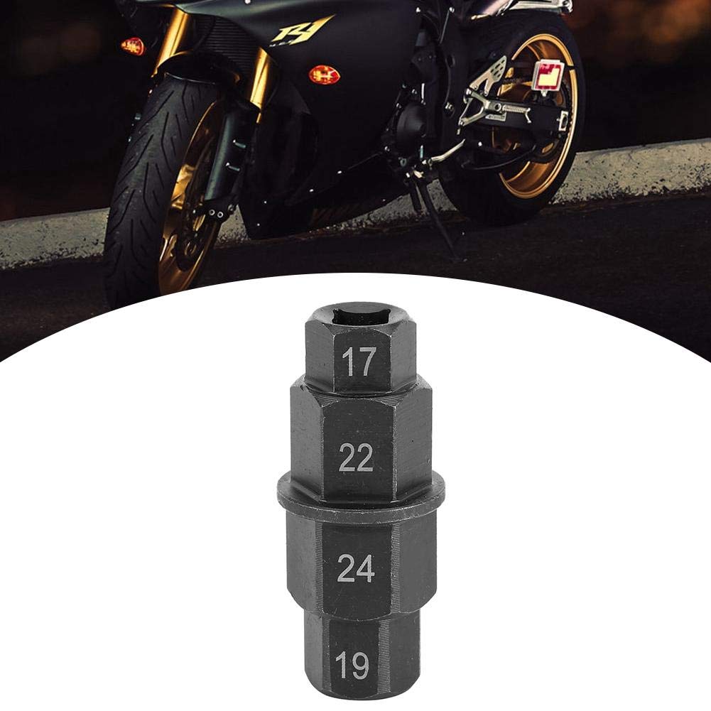 Klucz do demontażu wrzeciona Klucz do motocykli Klucz do motocykli Czarny sześciokątny rozmiar koła