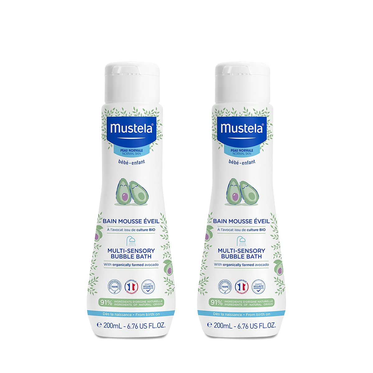Multi-Sensory Bubble Bath 200ml - Pack of 2