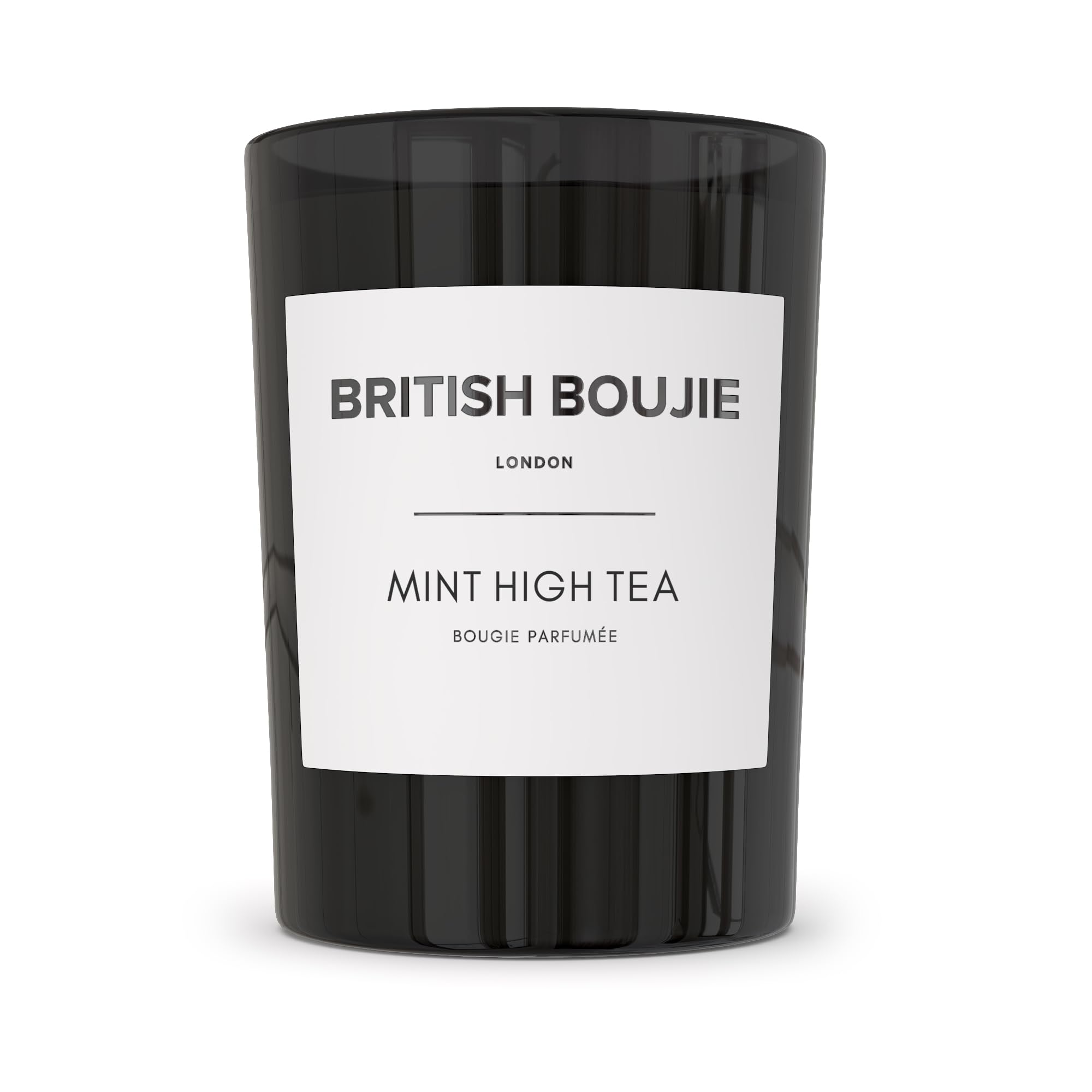 Mint High Tea - Vela perfumada prémium en caja, aroma de especias de lujo vainilla y menta, fragancia altamente perfumada con largo tiempo de combustión, grande de 10 onzas, cera natural de 280 g,