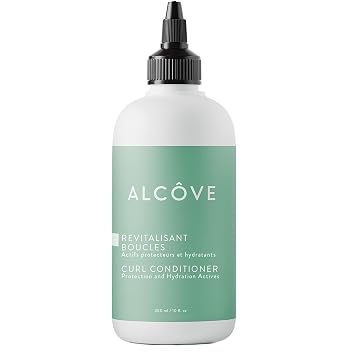 Alcove - Nourishing Curl Conditioner - For Frizz-Free, Soft, Defined Curls - Lightweight Hydration - Tangle-Free Formula - Intense Moisture Boost - Suitable For All Curls Types - 10 fl. oz Bottle