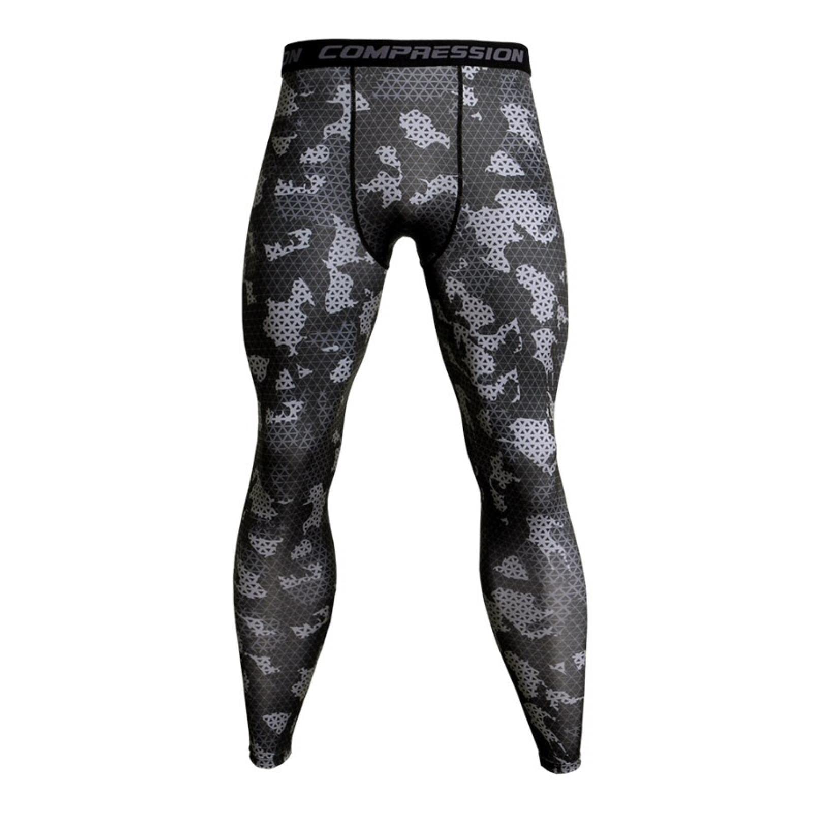 Męskie legginsy sportowe spodnie do biegania na siłownię męska odzież sportowa spodnie do jogi spodnie kompresyjne legginsy do biegania męskie trening Fitness