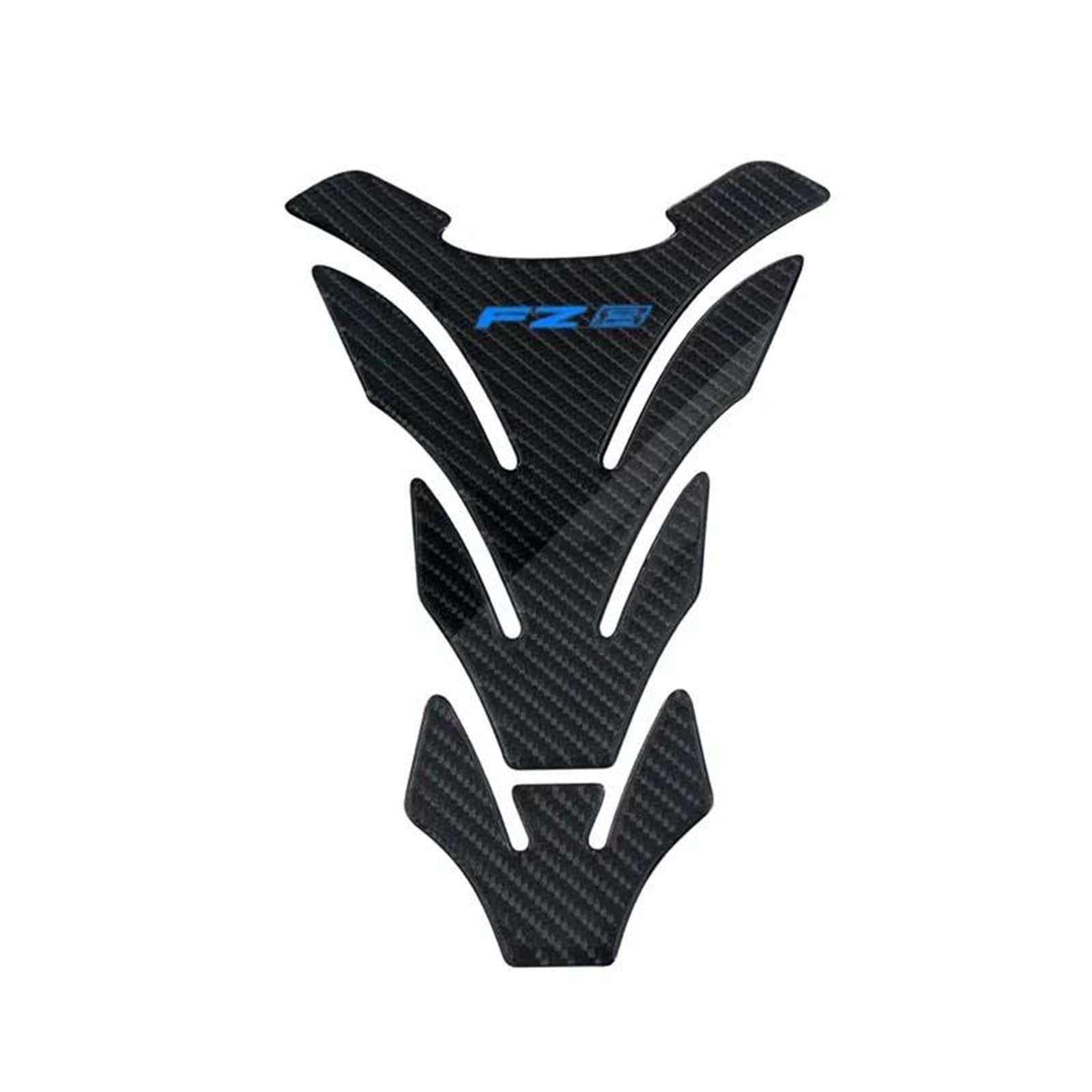 for Yamaha FZ8 FZ Carbon Fiber Tank Gas Cap Fuel Filler Pad Cover Sticker