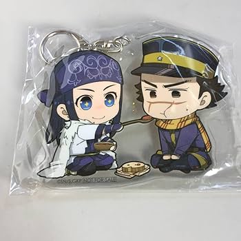 ゴールデンカムイ セリフ アクリルキーホルダー 杉元 アシリパ 4点セット ゴールデンカムイ セリフ アクリルキーホルダー 杉元 アシリパ 4