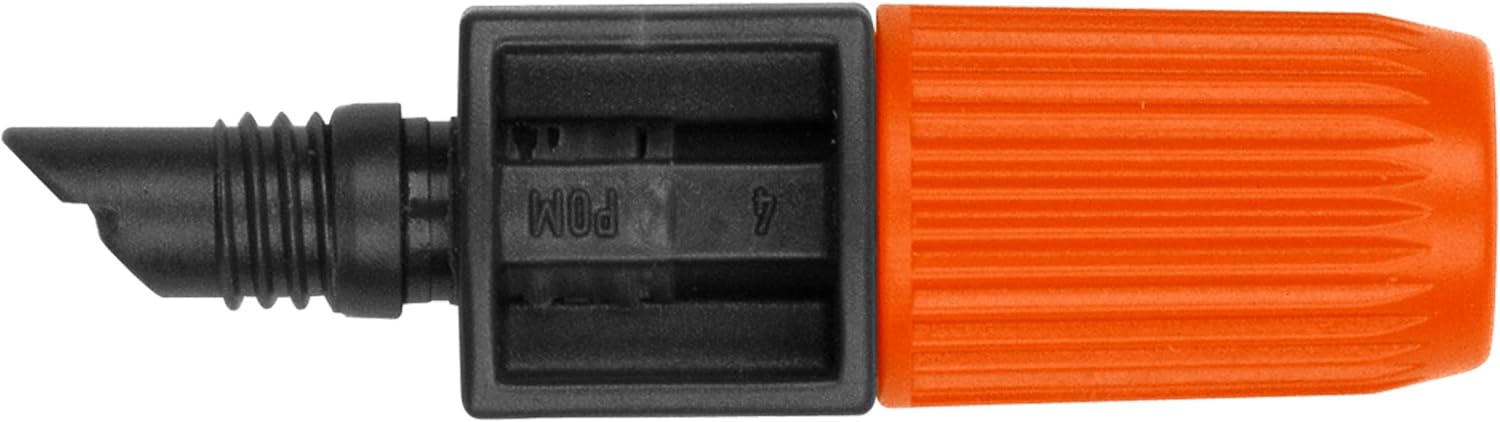 Gardena 1391-20 Micro Drip Endline Head - Micro Drip System, 10/Pack,Orange