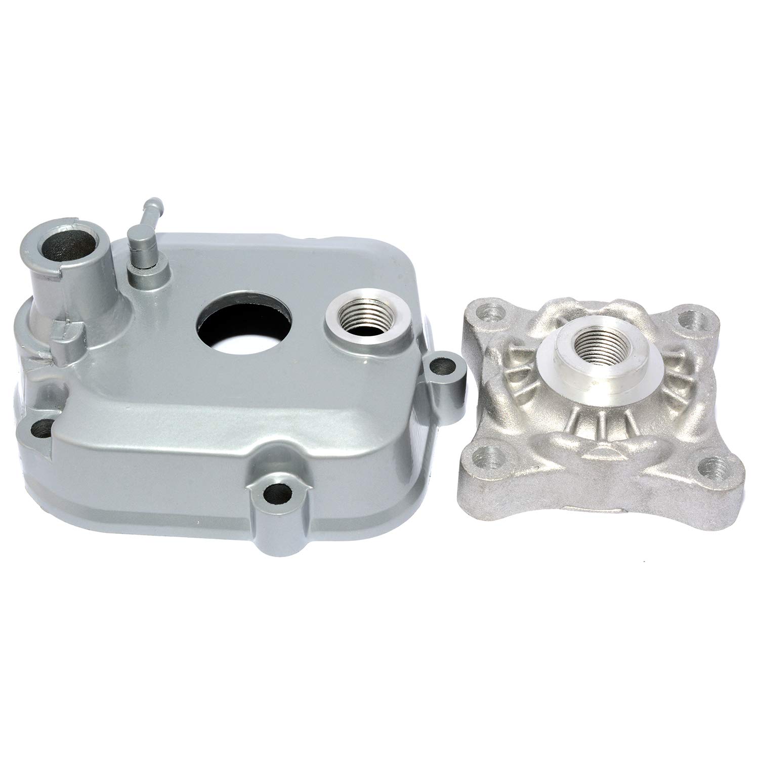 Easyboost Kit Cilindro 50 Hierro para Derbi Euro 3 y 4 Culata Piston Bisegmento Tipo Original Todos Los Modelos D50B0 DRD Senda SM Bultaco Gilera GPR