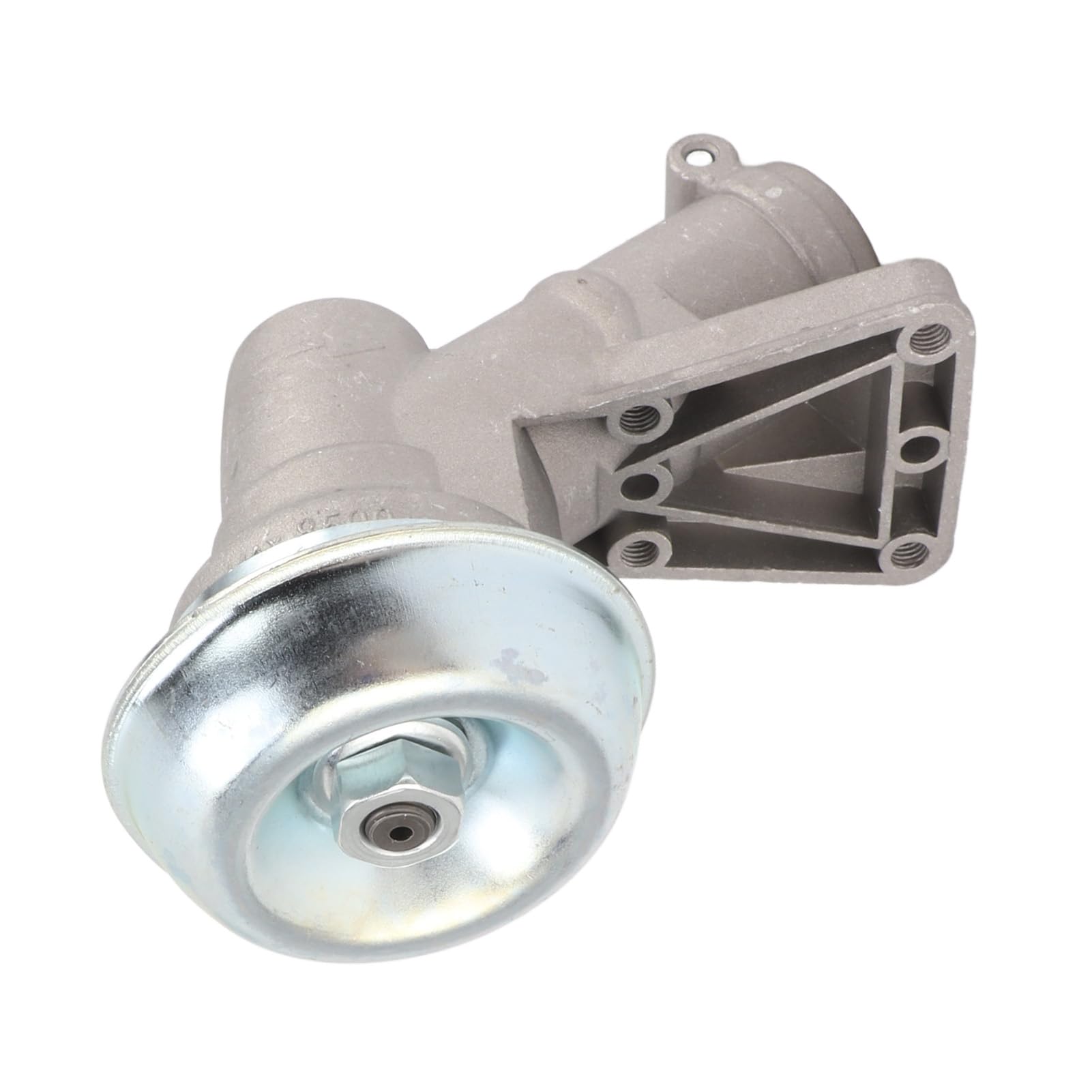 Cabezal de Caja de Cambios para Desbrozadora, 10 Dientes, 28 mm Apertura, Compatible con Oleo EM753 746T 750T 753T 755 Master 61112072R, Aluminio y Acero Inoxidable