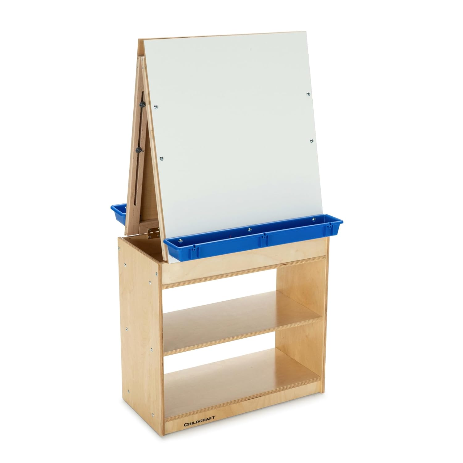 Childcraft Easel Center, 2-Person, 26-1/8 x 13 x 49-3/8 Inches