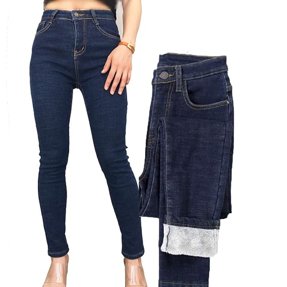 Winter Jeans Fleece Lined 