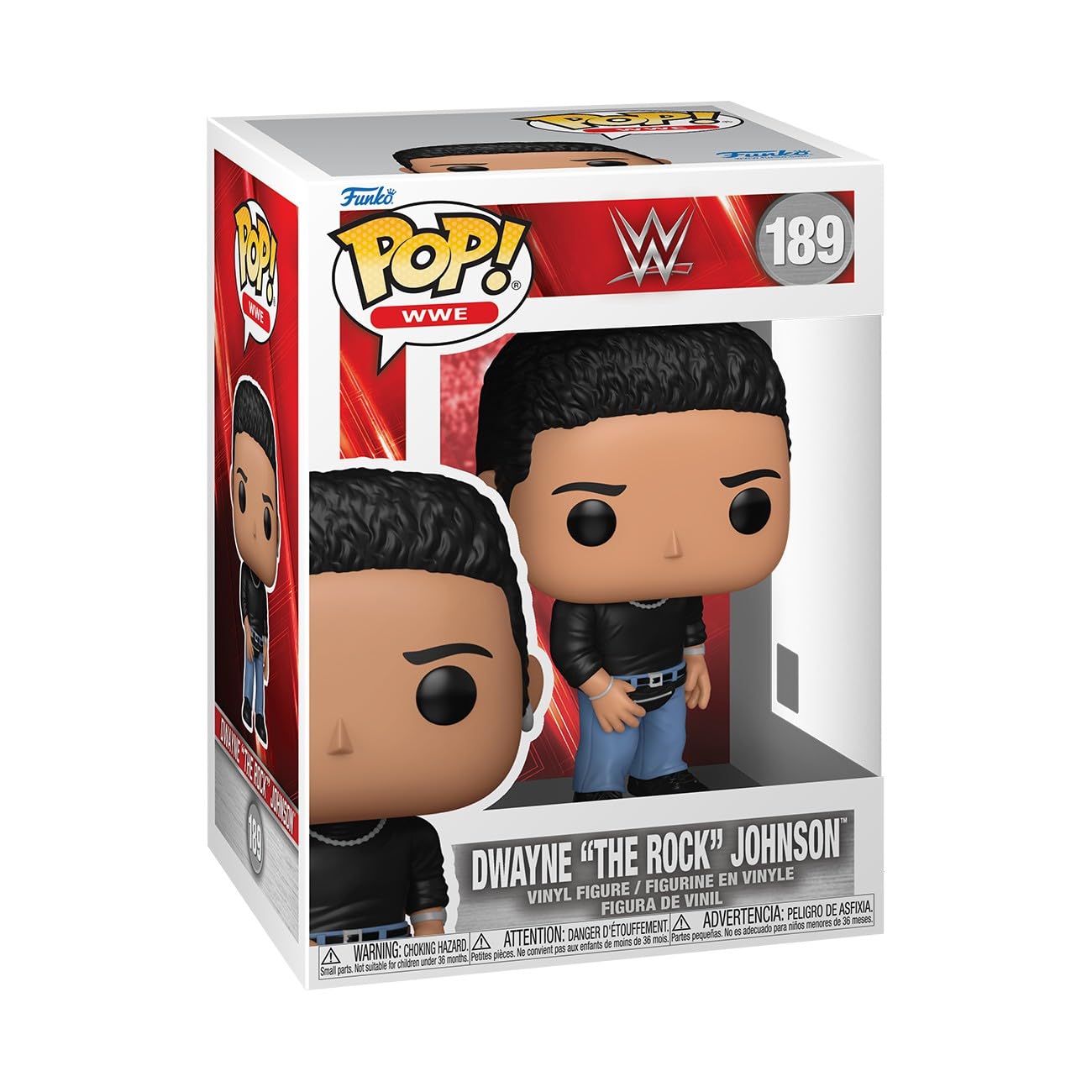 WWE The Rock With Fanny Pack Funko POP Vinyl