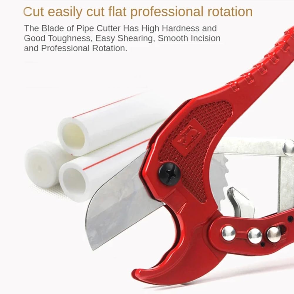 Tagliatubi A Cricchetto Dekton - Capacità Fino A 42 Mm, Per Tubi In PVC - Foto 6